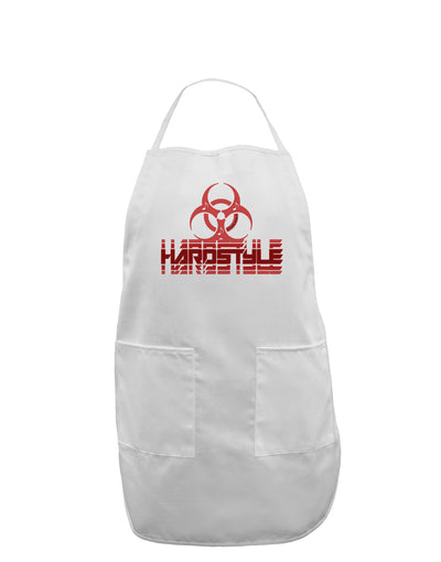 Hardstyle Biohazard Adult Apron-Bib Apron-TooLoud-White-One-Size-Davson Sales