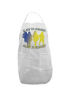 Glory to Ukraine Glory to Heroes Adult Apron White One-Size Tooloud