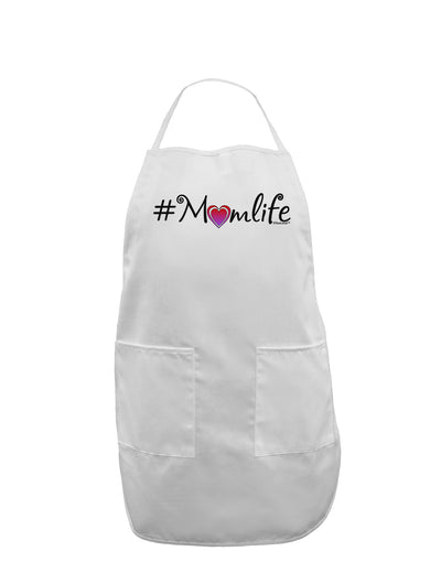 Hashtag Momlife Adult Apron-Bib Apron-TooLoud-White-One-Size-Davson Sales