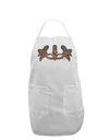 Earth Masquerade Mask Adult Apron by TooLoud-Bib Apron-TooLoud-White-One-Size-Davson Sales