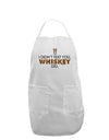 I Didn't Text You - Whiskey Adult Apron-Bib Apron-TooLoud-White-One-Size-Davson Sales