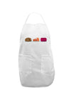 Cute Thanksgiving Food Adult Apron-Bib Apron-TooLoud-White-One-Size-Davson Sales