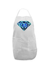 Space Diamond Adult Apron-Bib Apron-TooLoud-White-One-Size-Davson Sales