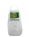 Parasaurolophus Walkeri - With Name Adult Apron-Bib Apron-TooLoud-White-One-Size-Davson Sales