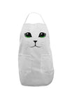 Green-Eyed Cute Cat Face Adult Apron