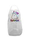 I love Unicorns Adult Apron-Bib Apron-TooLoud-White-One-Size-Davson Sales