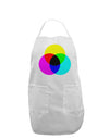 CMYK Color Model Adult Apron by TooLoud-Bib Apron-TooLoud-White-One-Size-Davson Sales