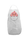 Cute Hatching Chick - Pink Adult Apron by TooLoud-Bib Apron-TooLoud-White-One-Size-Davson Sales