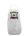 TooLoud Victory Or Death Adult Apron-Bib Apron-TooLoud-White-One-Size-Davson Sales