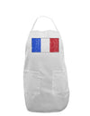 French Flag - France Distressed Adult Apron by TooLoud-Bib Apron-TooLoud-White-One-Size-Davson Sales