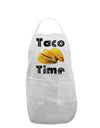 Taco Time - Mexican Food Design Adult Apron by TooLoud-Bib Apron-TooLoud-White-One-Size-Davson Sales