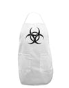 Biohazard Symbol - Vintage Apocalypse Adult Apron-Bib Apron-TooLoud-White-One-Size-Davson Sales