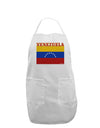 Venezuela Flag Adult Apron-Bib Apron-TooLoud-White-One-Size-Davson Sales