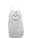 Cute Little Chick - White Adult Apron by TooLoud-Bib Apron-TooLoud-White-One-Size-Davson Sales