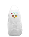 Cutsie Cartel Adult Apron-Bib Apron-TooLoud-White-One-Size-Davson Sales