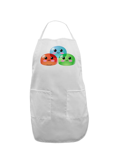 Cute RPG Slime - Trio Adult Apron by TooLoud-Bib Apron-TooLoud-White-One-Size-Davson Sales