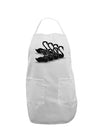 Seven Swans A Swimming Adult Apron-Bib Apron-TooLoud-White-One-Size-Davson Sales