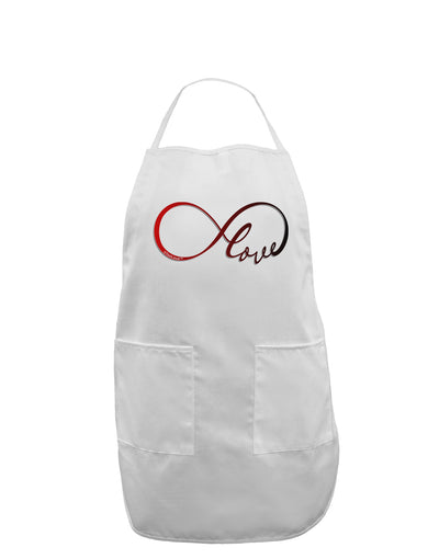 Infinite Love Adult Apron-Bib Apron-TooLoud-White-One-Size-Davson Sales