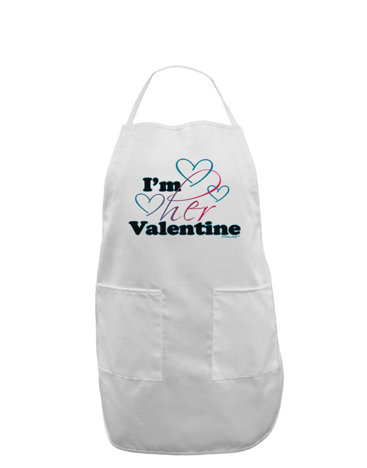 I'm HER Valentine Adult Apron-Bib Apron-TooLoud-White-One-Size-Davson Sales