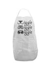 Wiggle Wiggle Wiggle - Twerk Adult Apron-Bib Apron-TooLoud-White-One-Size-Davson Sales