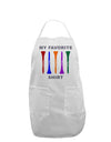 My Favorite Tee Shirt Adult Apron by TooLoud-Bib Apron-TooLoud-White-One-Size-Davson Sales