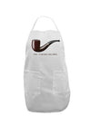 Ceci n'est pas une pipe Adult Apron-Bib Apron-TooLoud-White-One-Size-Davson Sales