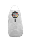 If We Had Bacon - Text Adult Apron by TooLoud-Bib Apron-TooLoud-White-One-Size-Davson Sales