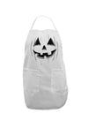 Halloween Pumpkin Smile Jack O Lantern Adult Apron-Bib Apron-TooLoud-White-One-Size-Davson Sales