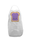 Cute Matching Design - PB and J - Jelly Adult Apron by TooLoud-Bib Apron-TooLoud-White-One-Size-Davson Sales