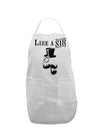 Like A Sir - Super Classy Adult Apron-Bib Apron-TooLoud-White-One-Size-Davson Sales