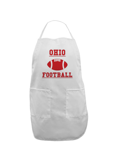Ohio Football Adult Apron by TooLoud