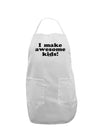 I Make Awesome Kids Adult Apron by TooLoud-Bib Apron-TooLoud-White-One-Size-Davson Sales