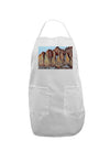 Colorado Mountain Spires Adult Apron-Bib Apron-TooLoud-White-One-Size-Davson Sales