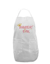 Birthday Girl - Princess Crown and Wand Adult Apron by TooLoud-Bib Apron-TooLoud-White-One-Size-Davson Sales