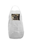 Sad Black Bear Adult Apron-Bib Apron-TooLoud-White-One-Size-Davson Sales