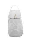 Wishing You a Happy Thanksgiving Wishbone Adult Apron-Bib Apron-TooLoud-White-One-Size-Davson Sales