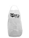 Mom Since (Your Year Personalized) Design Adult Apron by TooLoud-Bib Apron-TooLoud-White-One-Size-Davson Sales