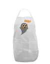 Cute Boo Ghost Adult Apron-Bib Apron-TooLoud-White-One-Size-Davson Sales