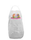 Eggsquisite Adult Apron-Bib Apron-TooLoud-White-One-Size-Davson Sales