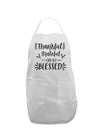 Thankful grateful oh so blessed Adult Apron-Bib Apron-TooLoud-White-One-Size-Davson Sales