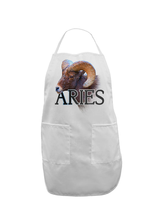 Majestic Aries Picture Adult Apron-Bib Apron-TooLoud-White-One-Size-Davson Sales