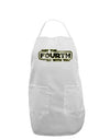 May The Fourth Be With You Adult Apron-Bib Apron-TooLoud-White-One-Size-Davson Sales