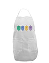 Hanukkah Dreidels Adult Apron-Bib Apron-TooLoud-White-One-Size-Davson Sales