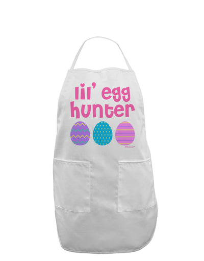 Lil' Egg Hunter - Easter - Pink Adult Apron by TooLoud-Bib Apron-TooLoud-White-One-Size-Davson Sales