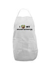 I Heart My Golden Retriever Adult Apron-Bib Apron-TooLoud-White-One-Size-Davson Sales