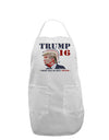 Trump - Hell Toupee Adult Apron-Bib Apron-TooLoud-White-One-Size-Davson Sales