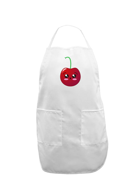 Sheri Cherry Adult Apron-Bib Apron-TooLoud-White-One-Size-Davson Sales