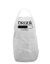 Drunk Loading Bar Adult Apron by TooLoud-Bib Apron-TooLoud-White-One-Size-Davson Sales