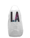 LA Outer Space Desgin Adult Apron-Bib Apron-TooLoud-White-One-Size-Davson Sales