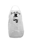 I'm So Fancy - Classy Mustache Adult Apron-Bib Apron-TooLoud-White-One-Size-Davson Sales